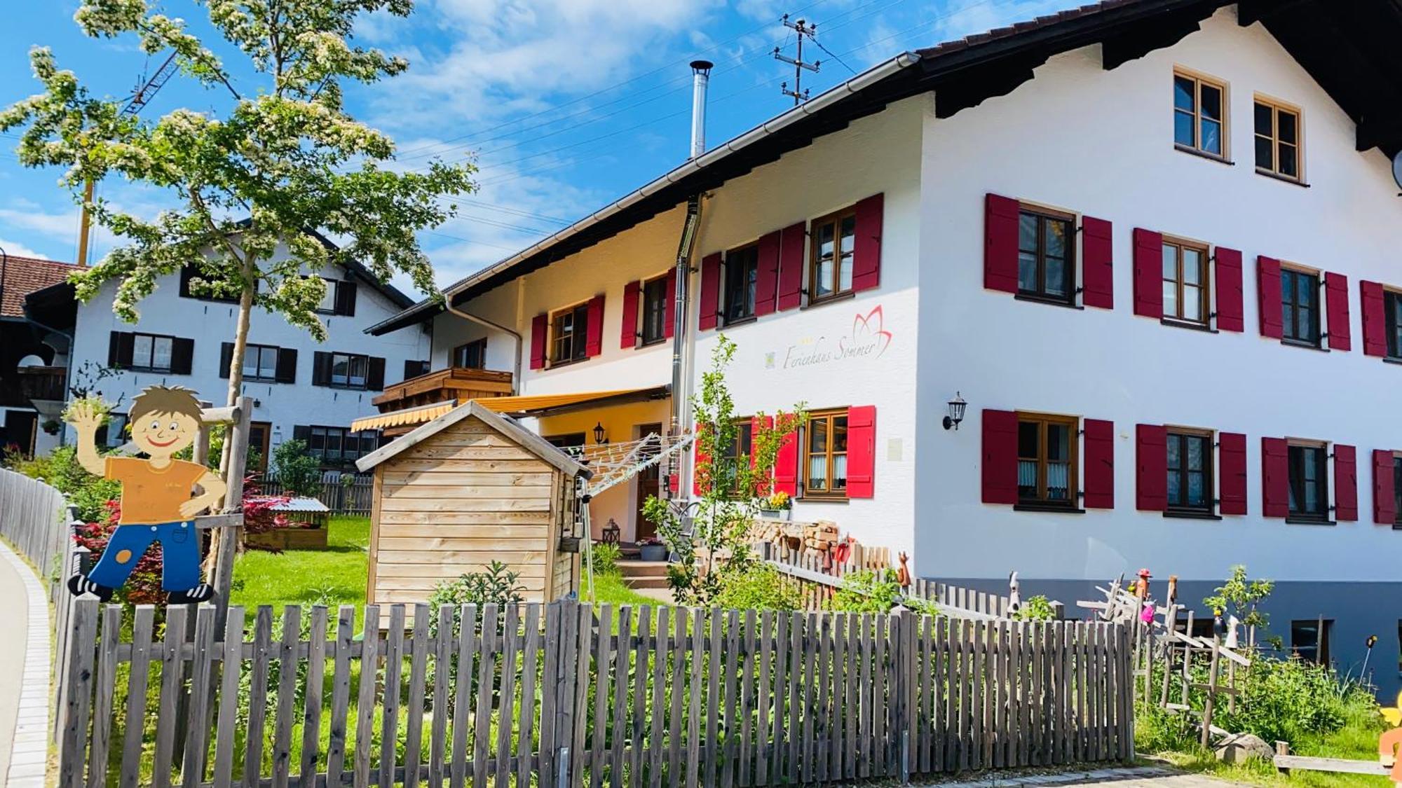 Ferienhaus Sommer Pfronten Exteriör bild